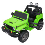 Elektrické autíčko Jeep Wrangler Rubicon Lift 4x4, 24V - zelené